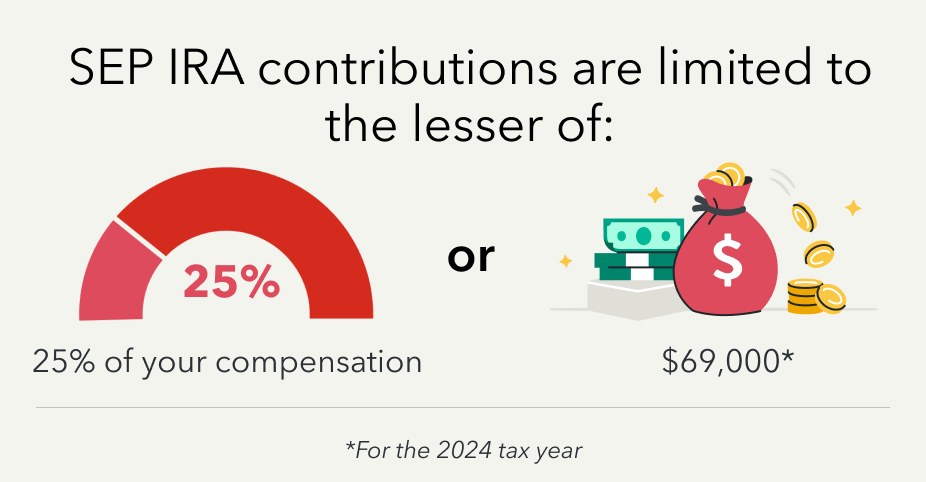 SEO IRA contribution limits