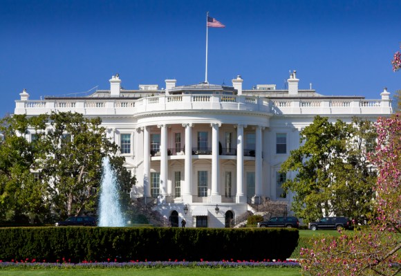 white house outside