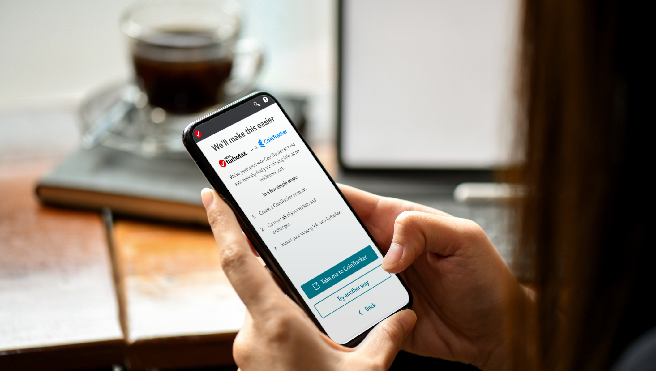TurboTax and CoinTracker Partnership