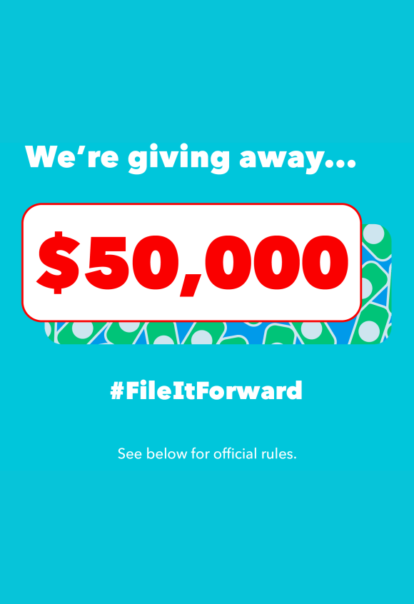 TurboTax #FileItForward Sweepstakes