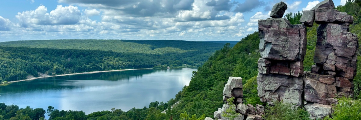 Devil’s Doorway near the Wisconsin Dells
