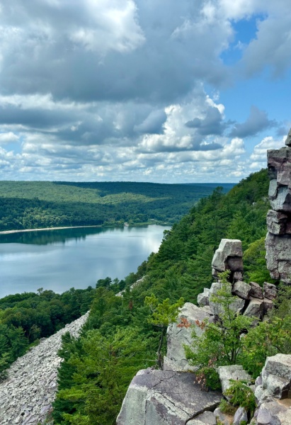 Devil’s Doorway near the Wisconsin Dells