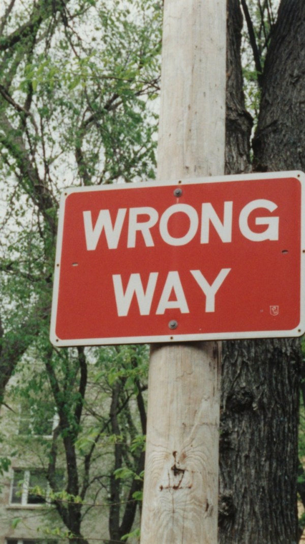 the wrong way to file taxes