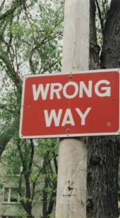 the wrong way to file taxes